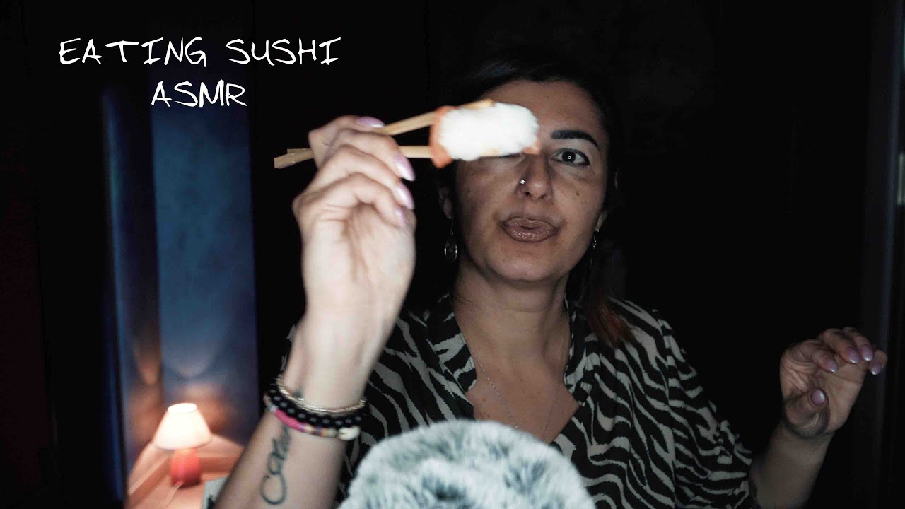 ASMR e Relax - Eating Sushi ❤️