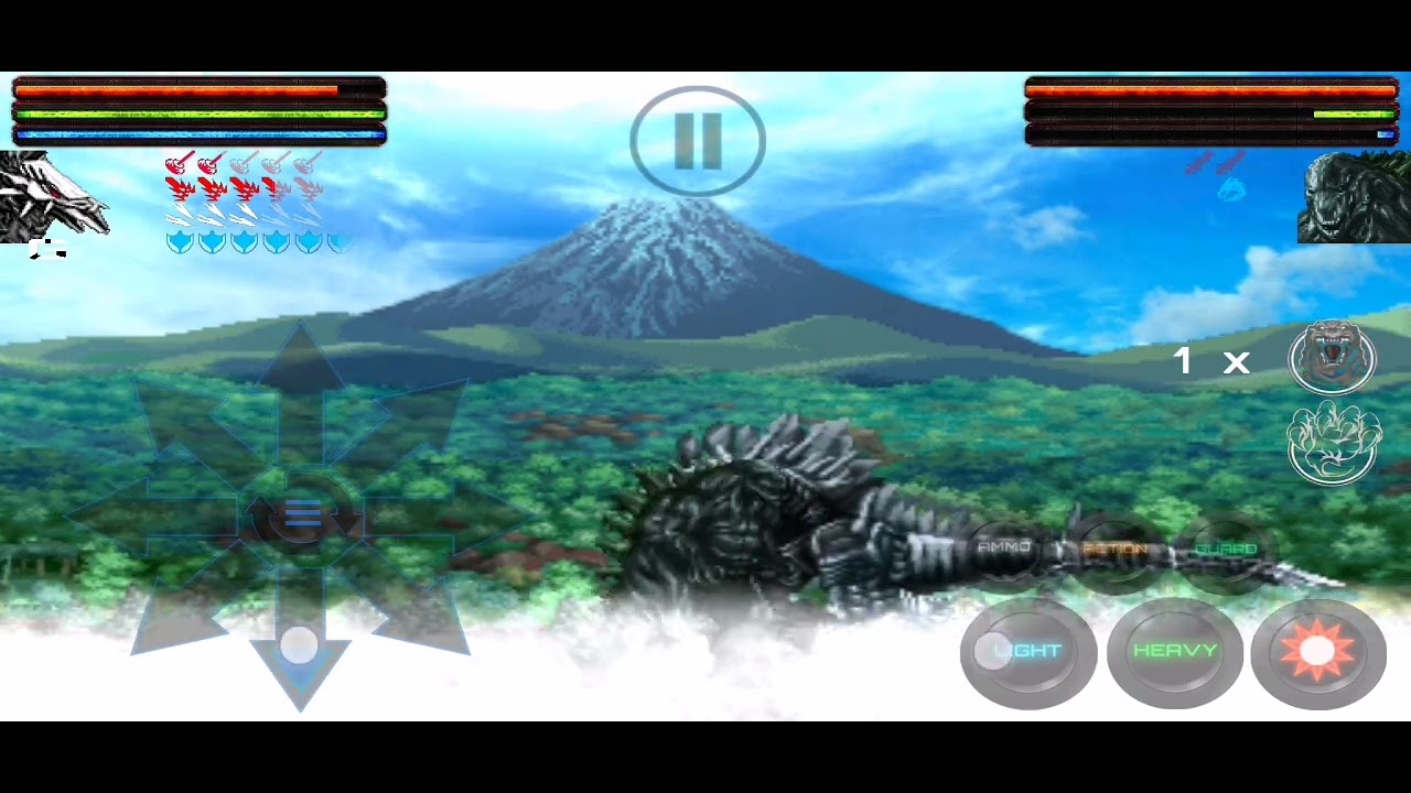 Godzilla Omniverse: Mechagodzilla Bilusaludo VS Godzilla Filius