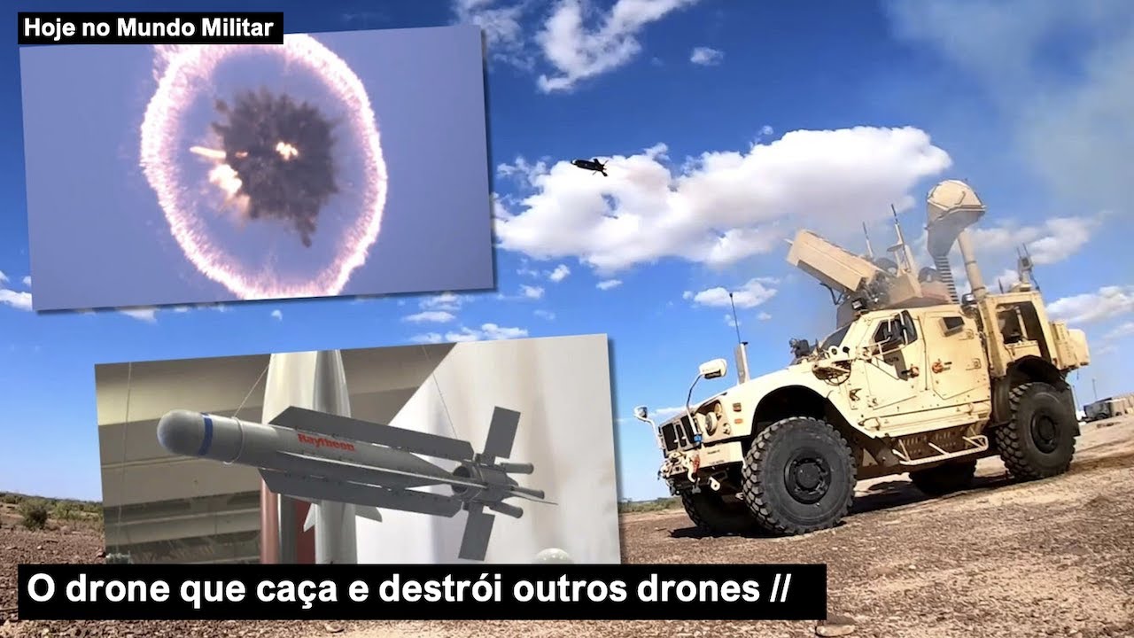 O drone que caça e destrói outros drones
