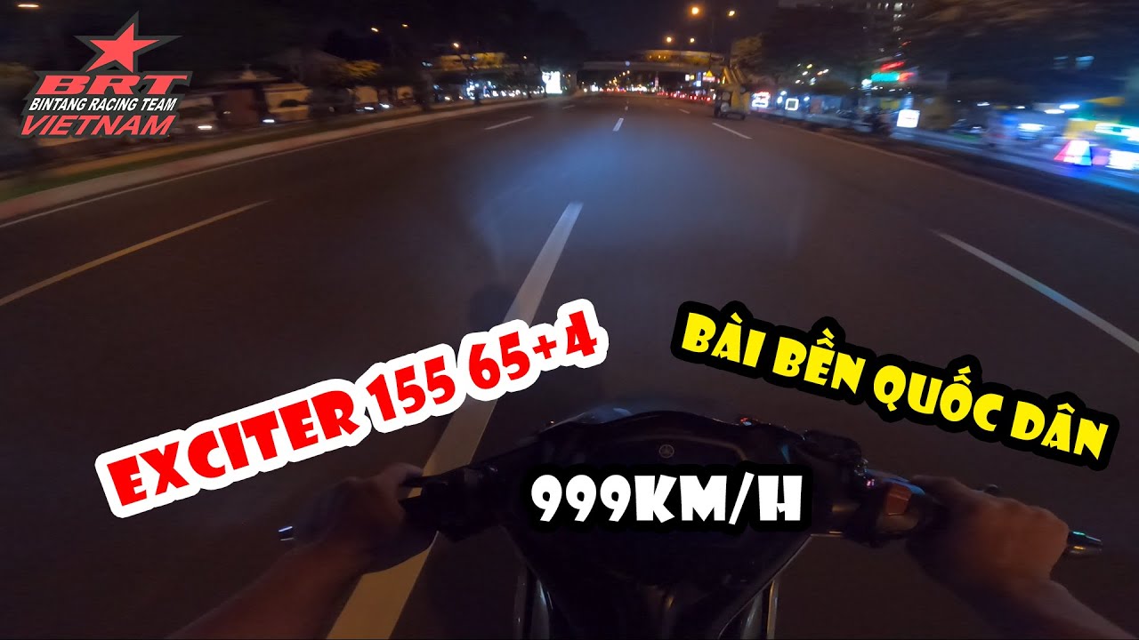 REVIEW EXCITER 155 65+4 B&Agrave;I ĐỘ QUỐC D&Acirc;N TOURING SI&Ecirc;U BỀN | BRTVIETNAM | EX155 65JET4