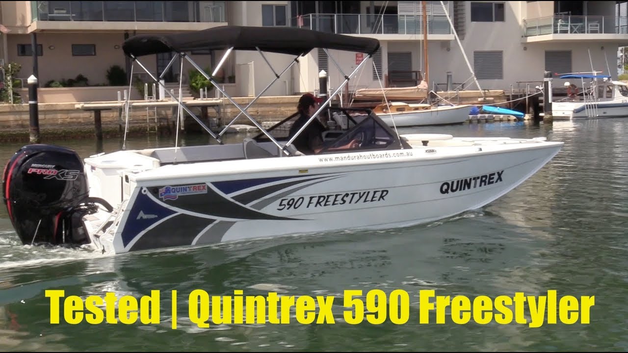 Tested | Quintrex Freestyler 590 with Mercury 3.0L 150hp Pro XS 4-stroke