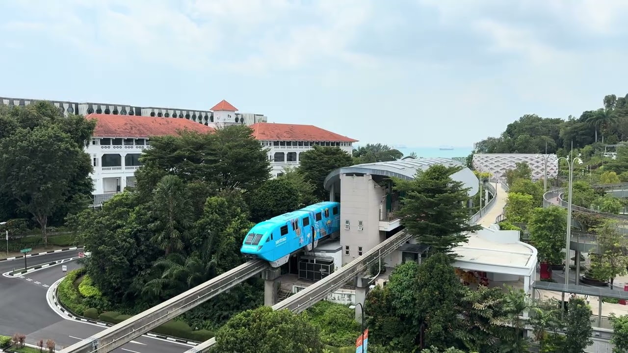 Sentosa Express Compilation - View from Hotel Michael (Singapore) 