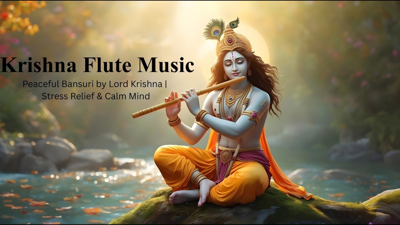 krishna Flute Music || Deep Relaxing Music || Healing Flute Meditation | Inner Peace EP 54/26
