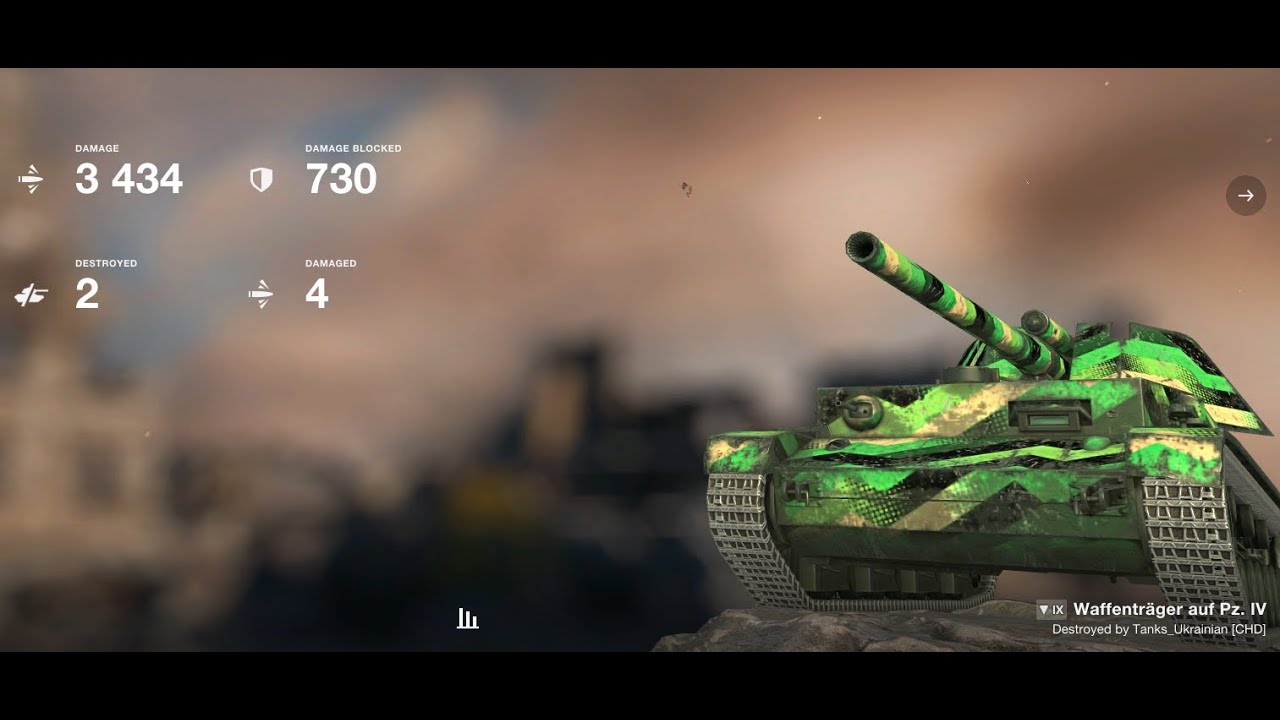 WOT Blitz Waffle Tank - How I killed 2 tanks while waiting for death