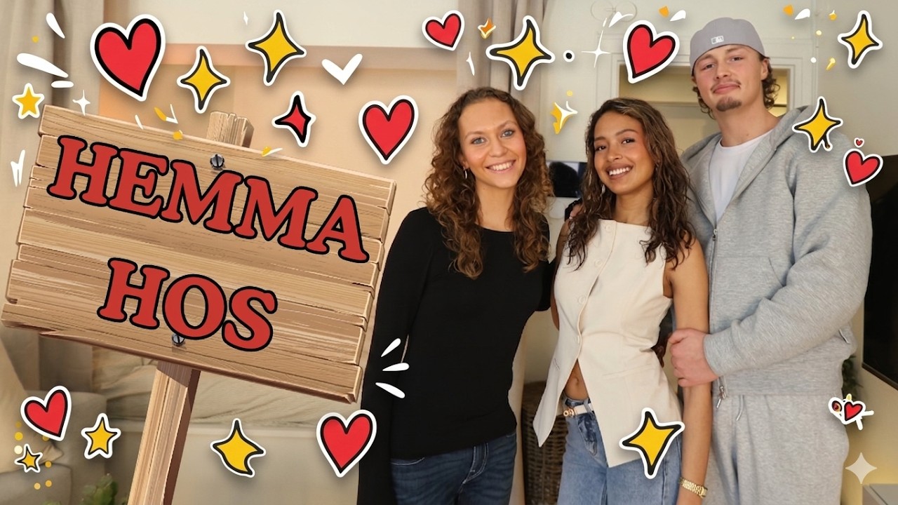 Hemma hos Emma & Linus från Love Island👀💘 - Avsnitt 2