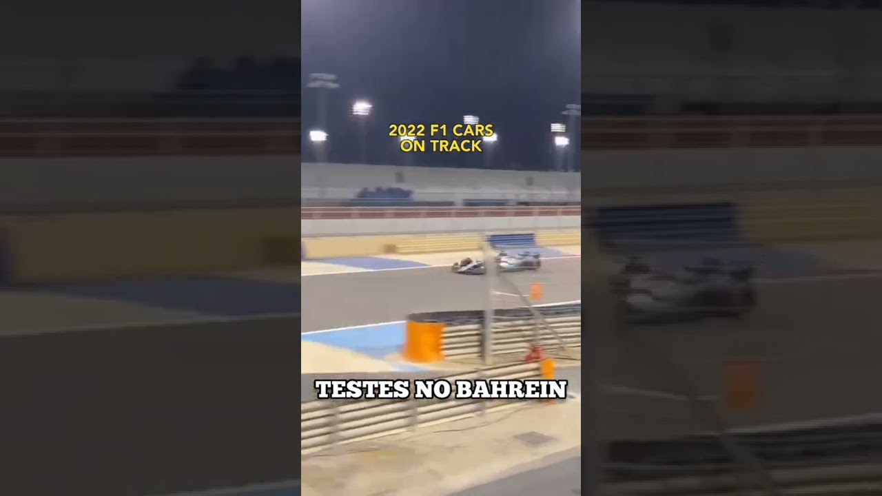 F1 2022 - PR&Eacute;-TEMPORADA - TESTES NO BAHREIN - MERCEDES - ASTON MARTIN - MCLAREN - #SHORTS