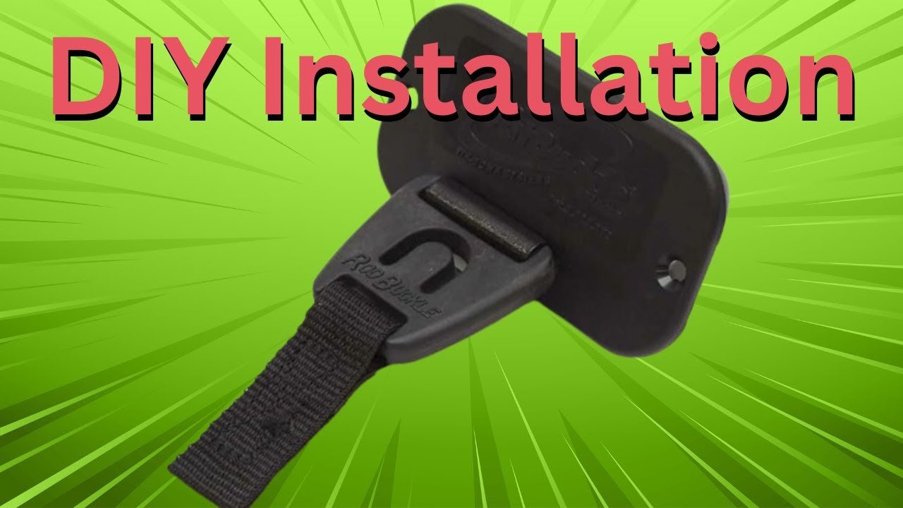 How to install the Boat Buckle Rod Tie-Down System DIY