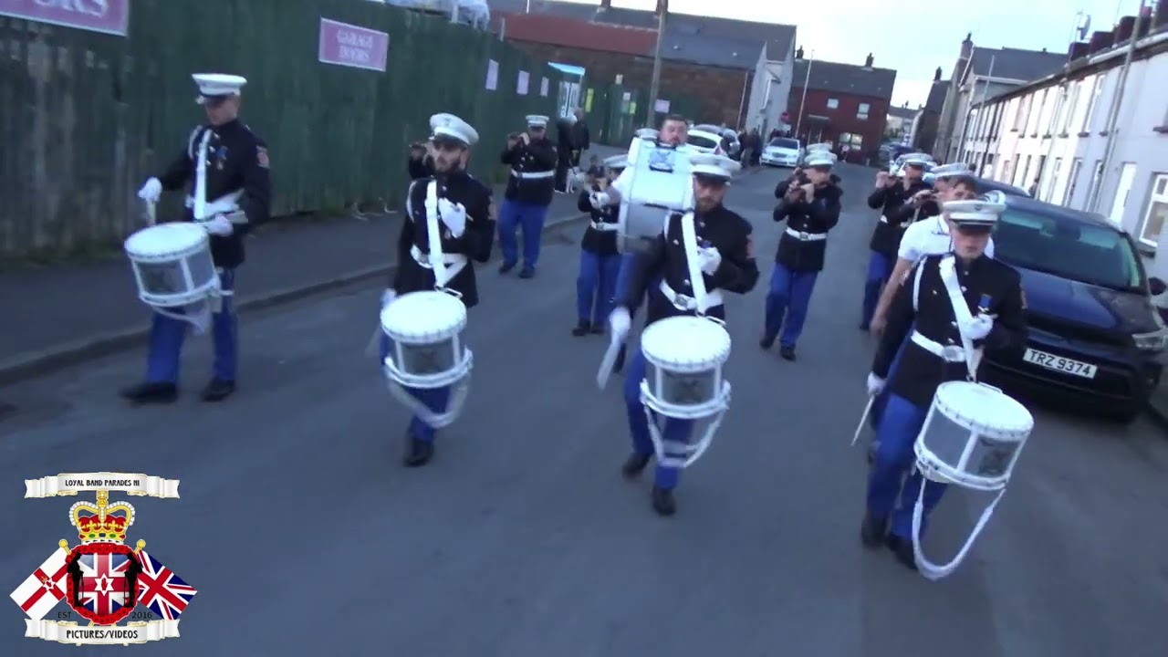 East Bank Protestant Boys FB @ Ballykeel Loyal Sons Of Ulster FB Parade 2024