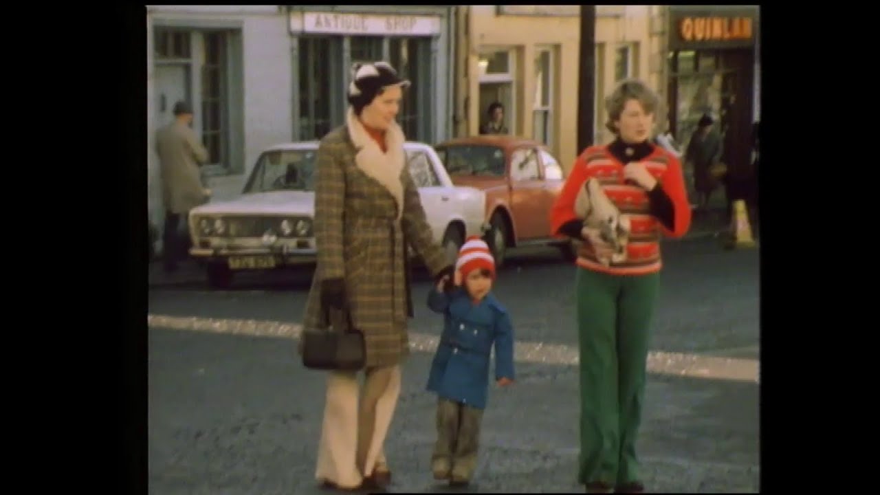 Hall's Pictorial Weekly in Donegal Town, Ireland 1976