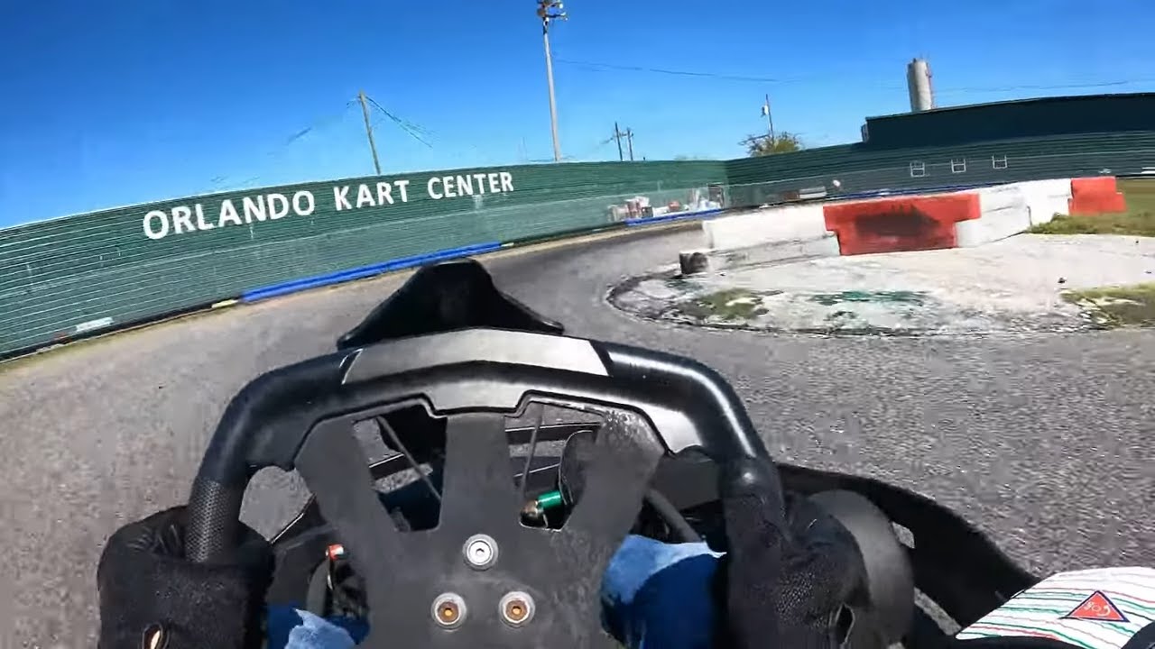 First time karting at Orlando Kart Center - March 6 2025