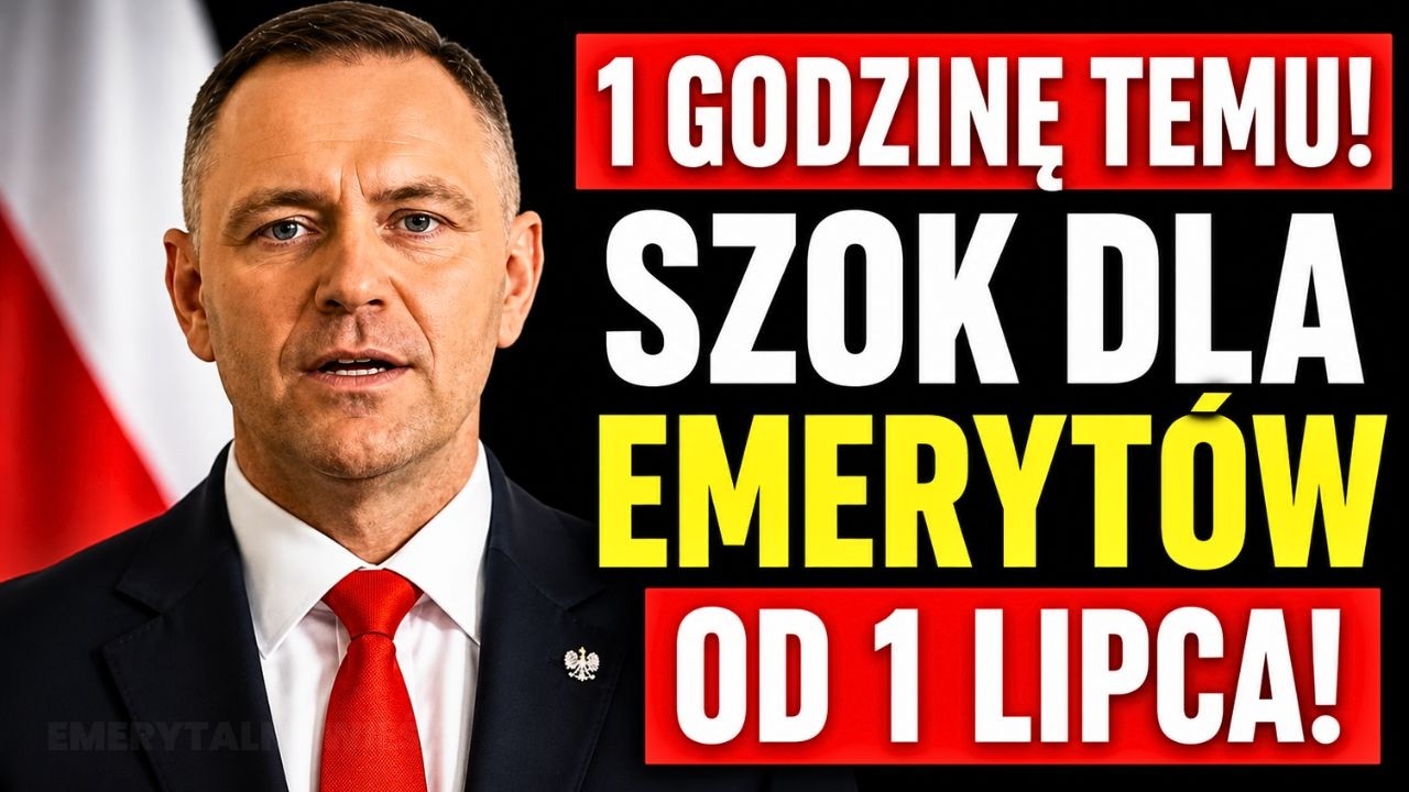 GODZINĘ TEMU! ZUS ogłosił 5 zmian dla emeryt&oacute;w od 1 LIPCA 2026