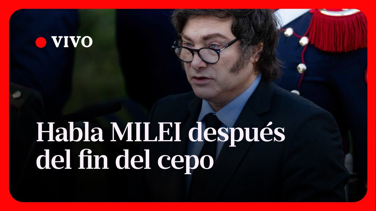 El discuso completo de MILEI tras el acuerdo con el FMI y el FIN DEL CEPO CAMBIARIO