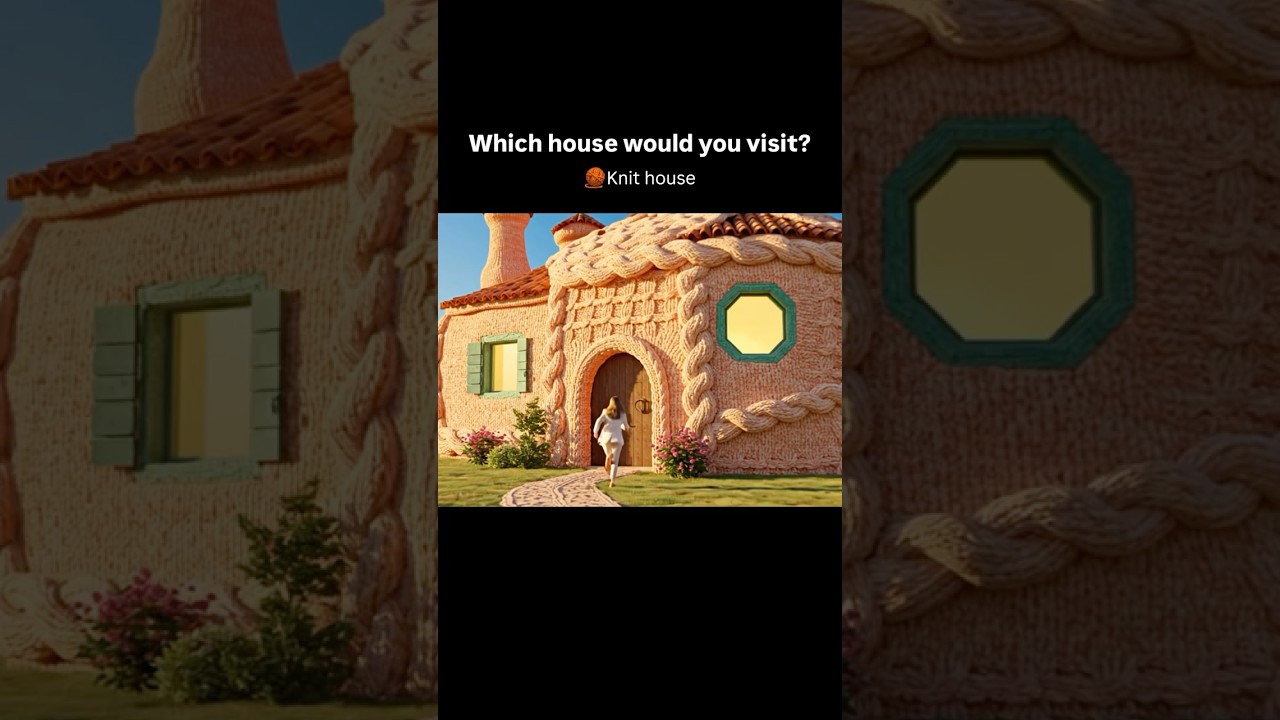 AI ASMR Which house would you visit? 🖍️🧶🔹🏠 l Unreal Houses 
