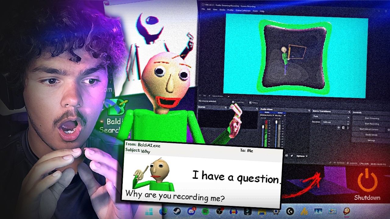 This 'Baldi's Basics' mod was HORRIFYING... (Baldi AI)