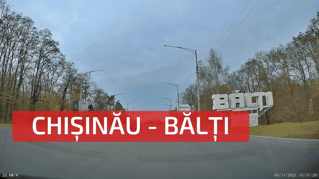 Chișinău - Orhei - Sângerei - Bălți. Moldova | Кишинёв - Оргеев - Сынжерей - Бельцы. Молдова