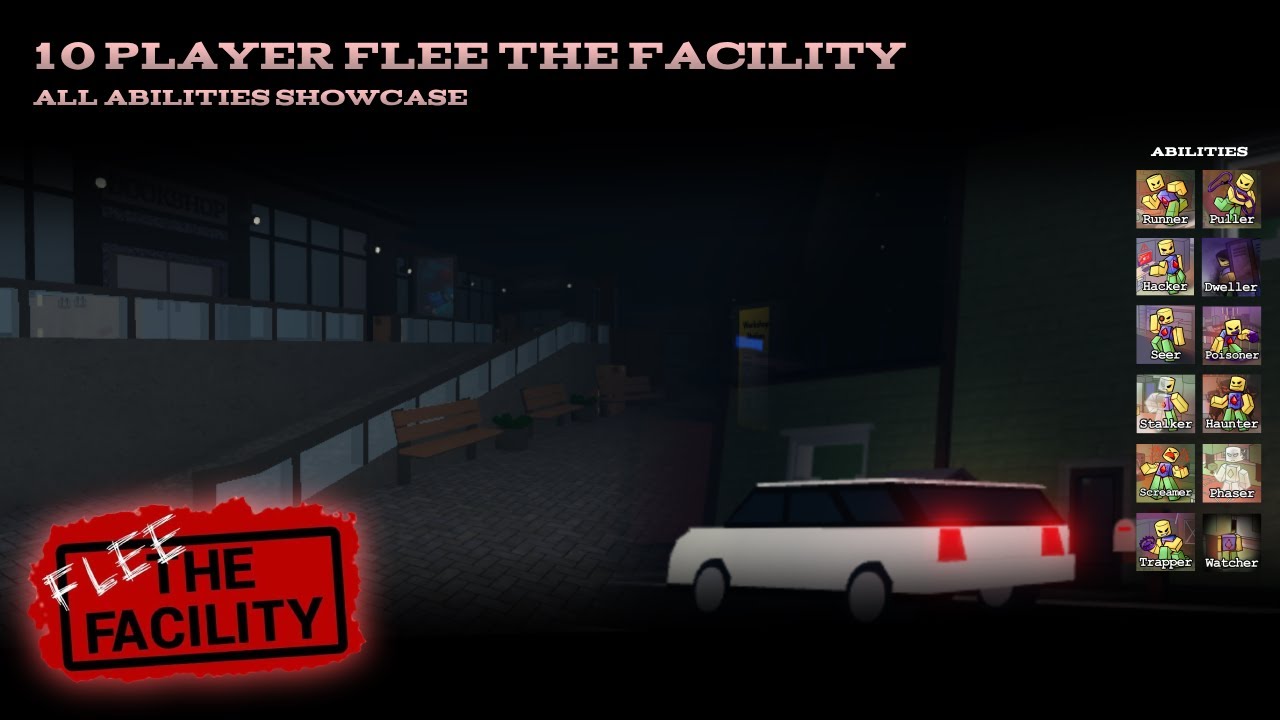 10 PLAYER FLEE THE FACILITY // ALL BEAST ABILITIES SHOWCASE