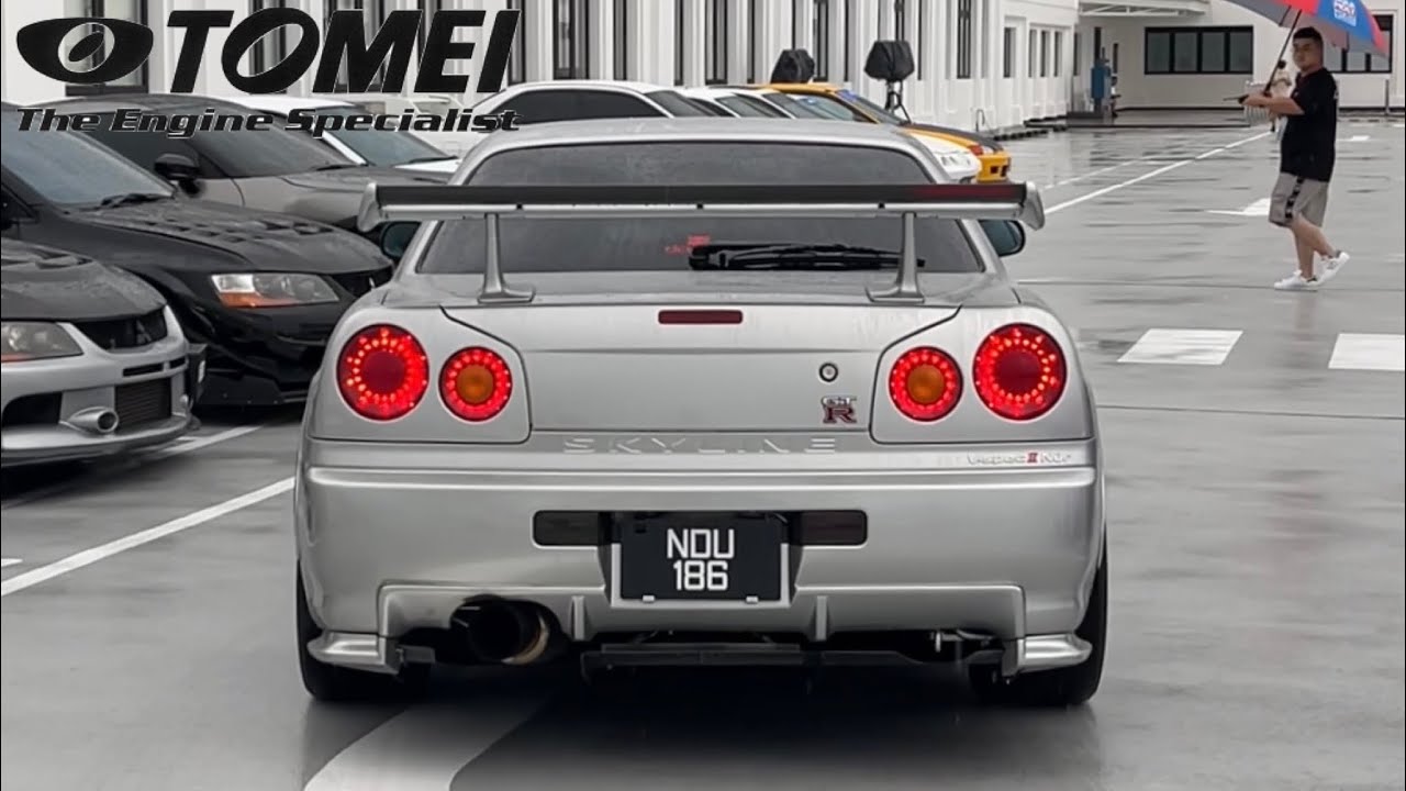 Tomei Expreme TI Exhaust Nissan Skyline R34 GTR V Spec in Malaysia!