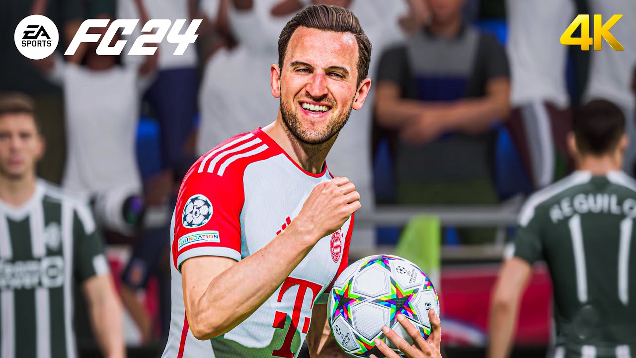 EA Sports FC 24 - Bayern Munich vs Manchester United - UEFA Champions League 23-24 - PS5&trade; [4K60]