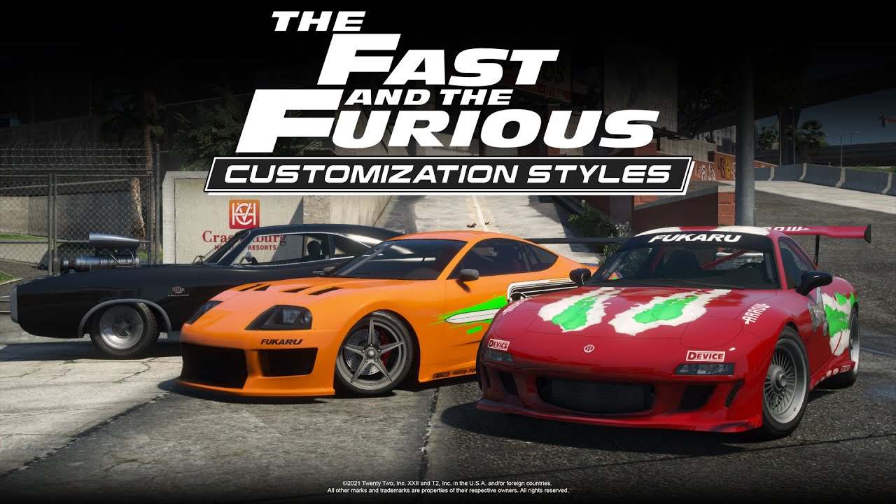 GTAO - The Fast and the Furious (2001) Customization Styles