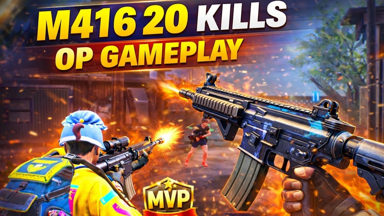 M416 Gameplay Always on Top #bgmi #gaming #pubg #viral #pubgmobile 