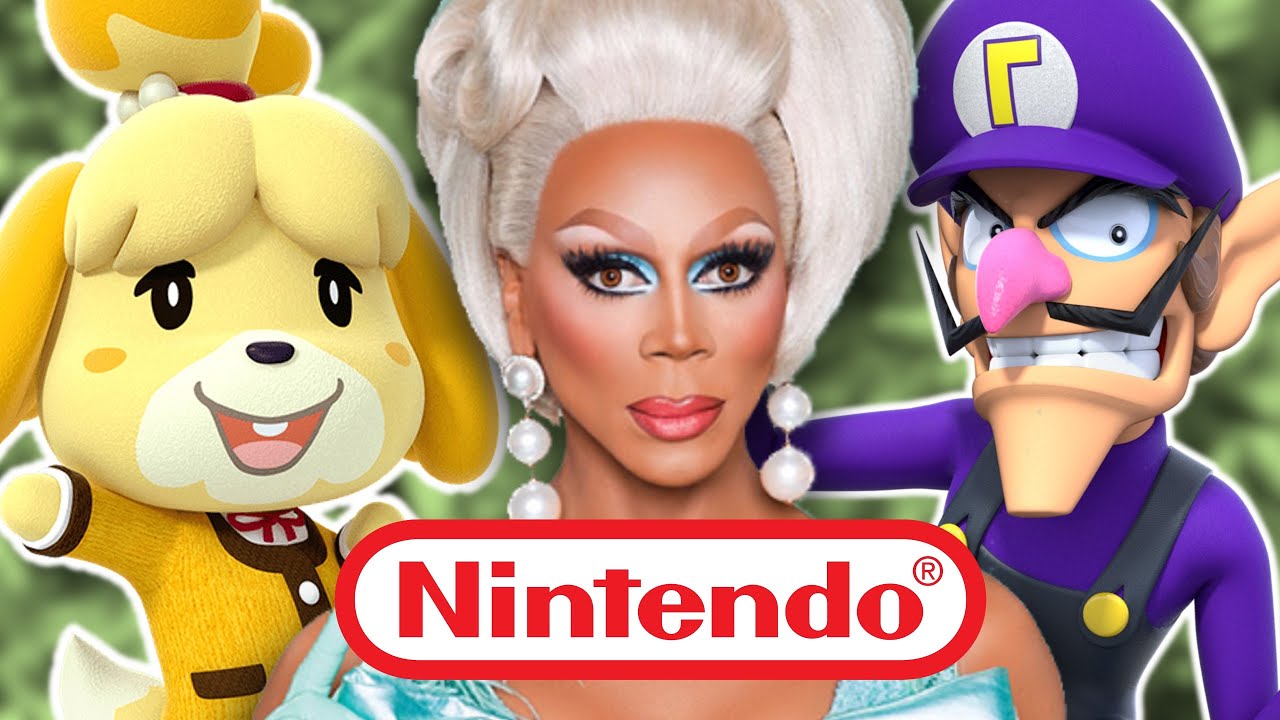 i found an RPDR simulator and put Nintendo characters into it