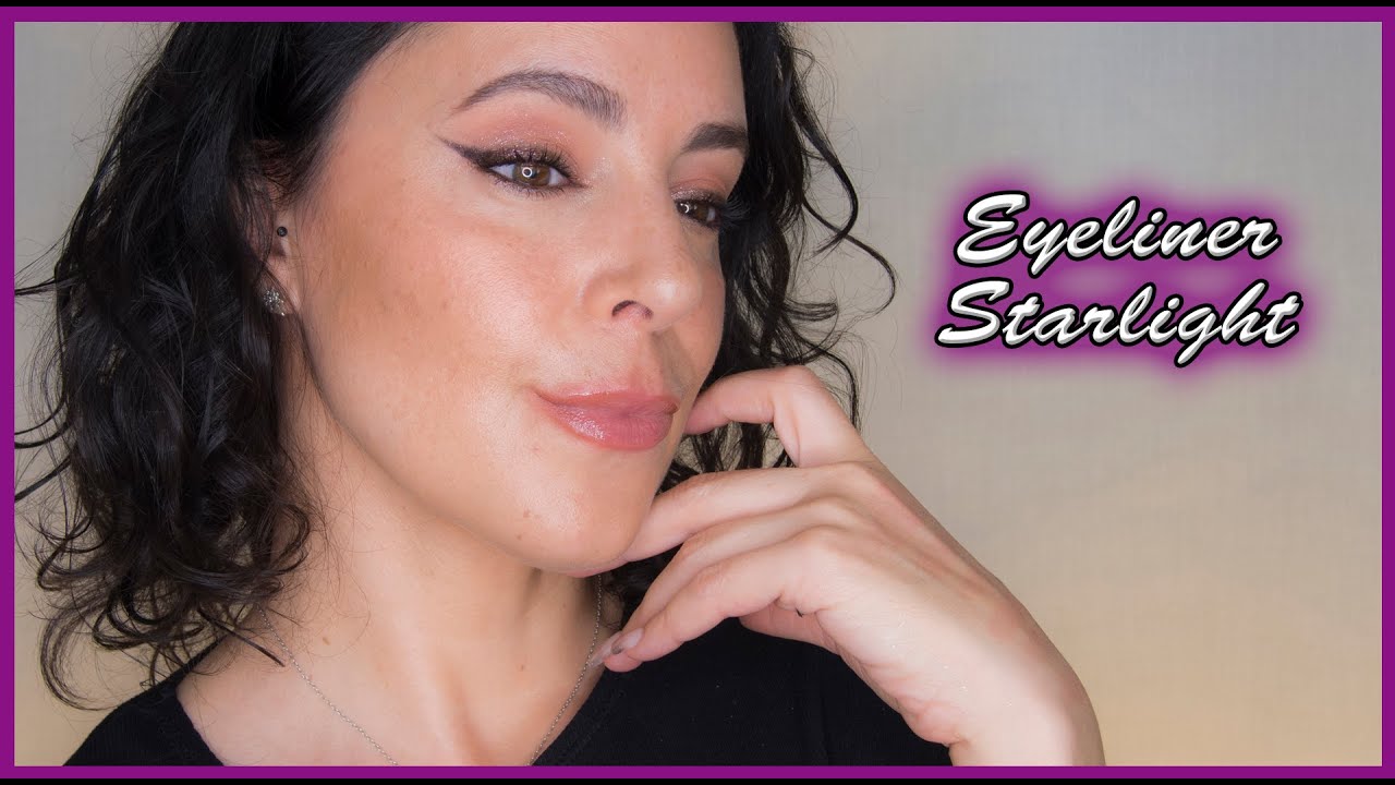Tutorial maquillaje eyeliner starlight y probando novedades | Silvia Quirós