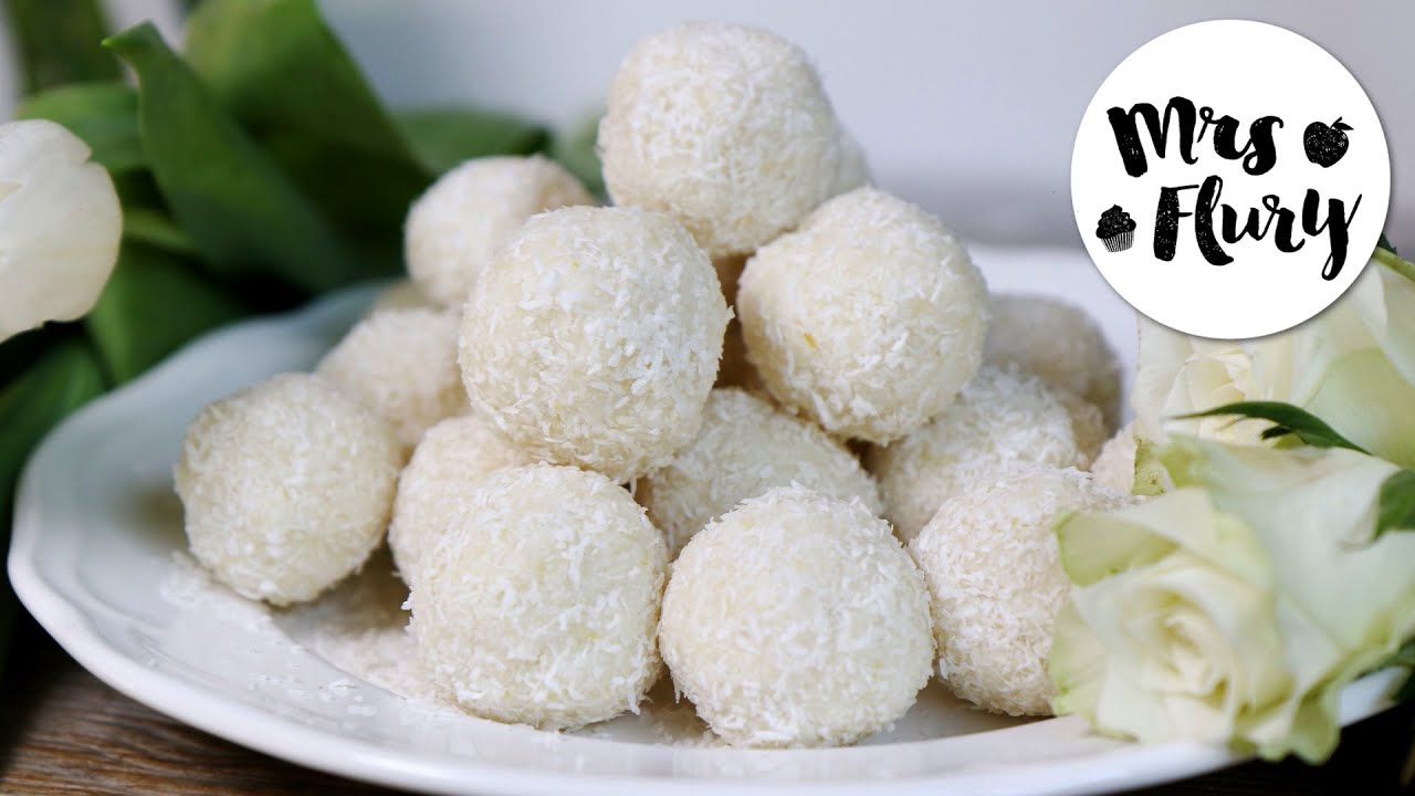 Traumhaft leckere Kokos-Kugeln, vegan, ohne backen