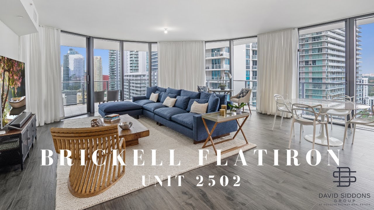 Tour this Well-Priced 3 Bedroom Brickell Flatiron Condo with Fernanda Zomignani