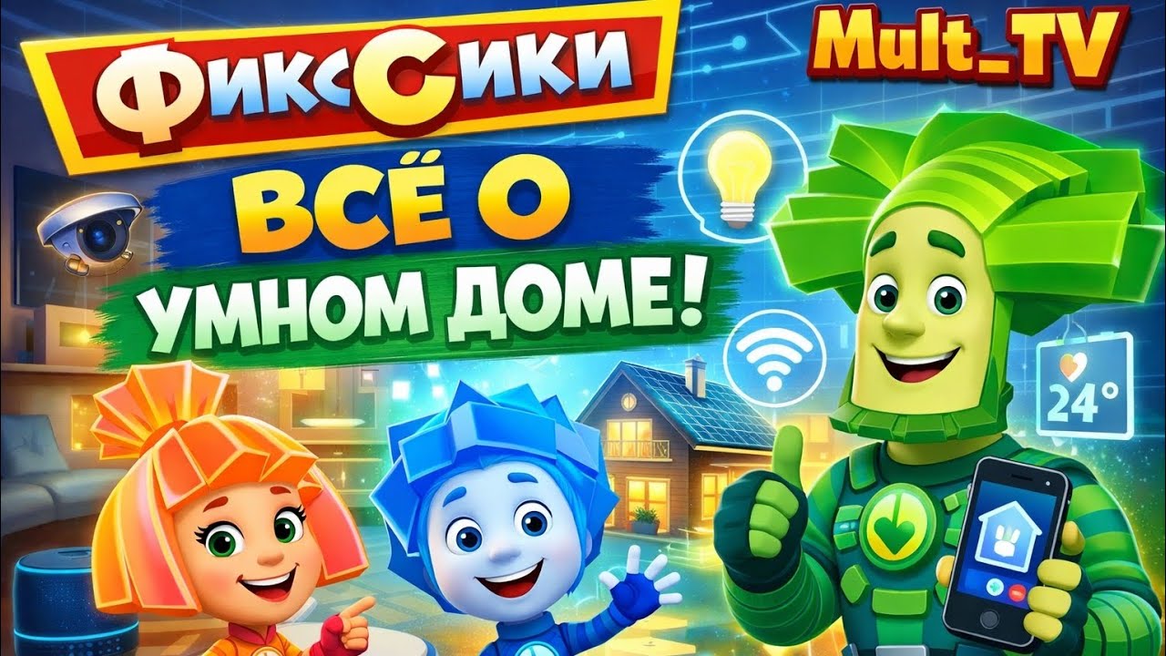 Фиксики | Всё о Умном Доме | Mult_TV 