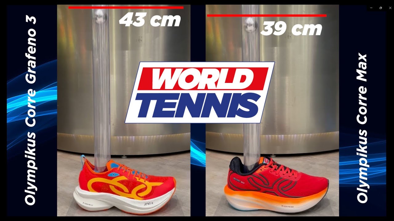 Olympikus CORRE MAX versus Oympikus CORRE GRAFENO 3 | World Tennis