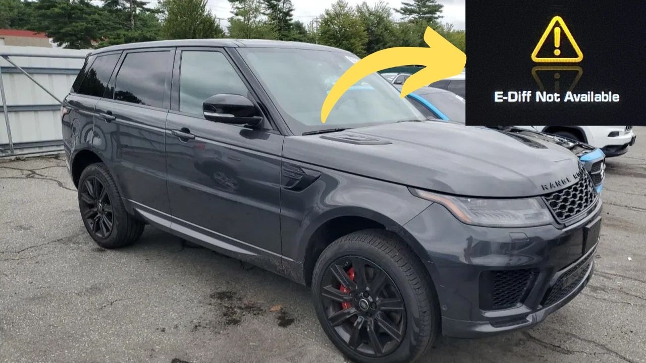 Предупреждение «Электронный дифференциал недоступен» в Range Rover Sport