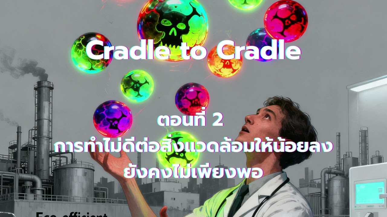 [Cradle to Cradle] ตอนที่ 2 การทำไม่ดีต่อสิ่งแวดล้อมให้น้อยลง ยังคงไม่เพียงพอ