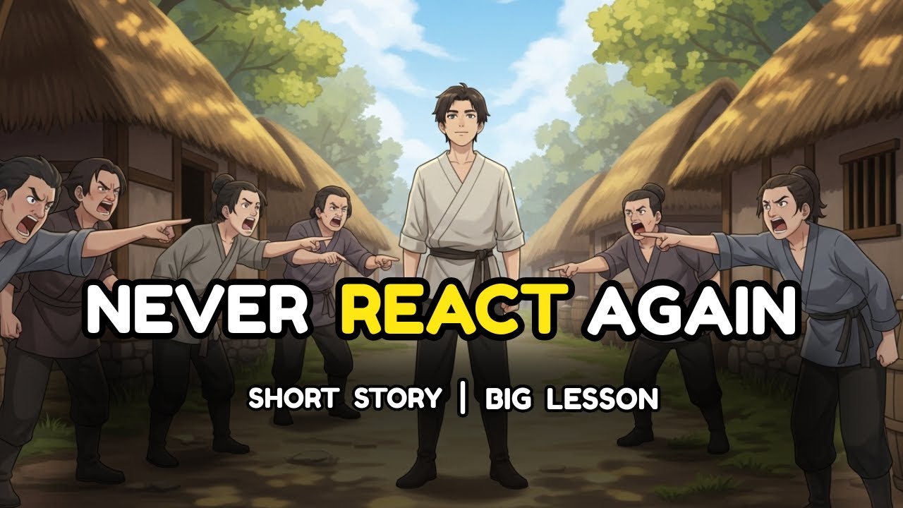 When You Stop Reacting, Life Changes Forever, A Story That Will Change How You See Anger#motivation