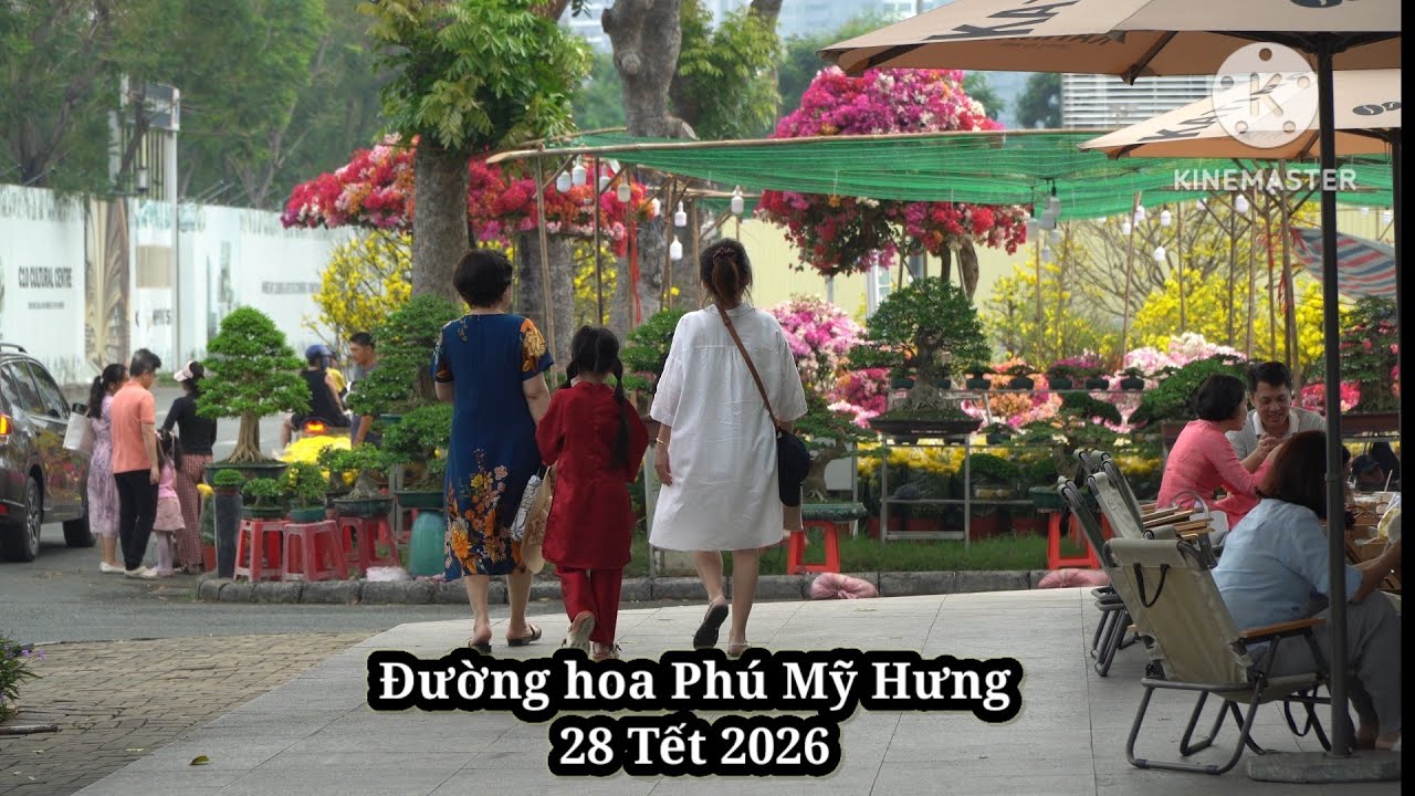 Đường hoa Phú Mỹ Hưng 