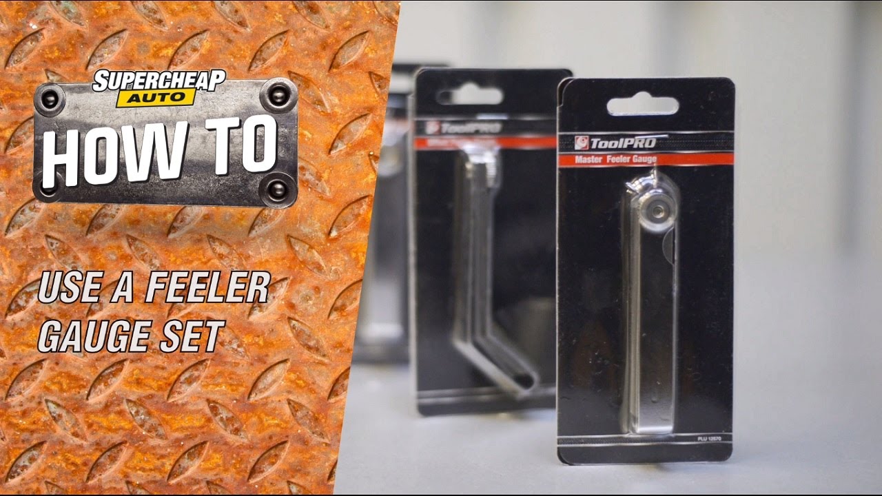 How to - Using Feeler Gauges // ToolPRO Feeler Gauge Range