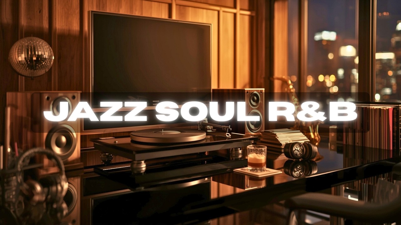 Smooth Jazz x Soul R&B – Warm Lounge Tones for Laid-Back Evenings & Good Company
