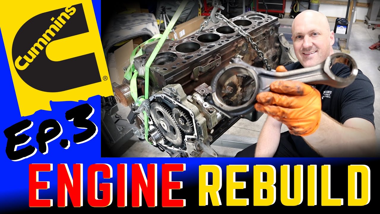 5.9 Engine Rebuild // Ram 2500 Cummins Project Continues! Ep3