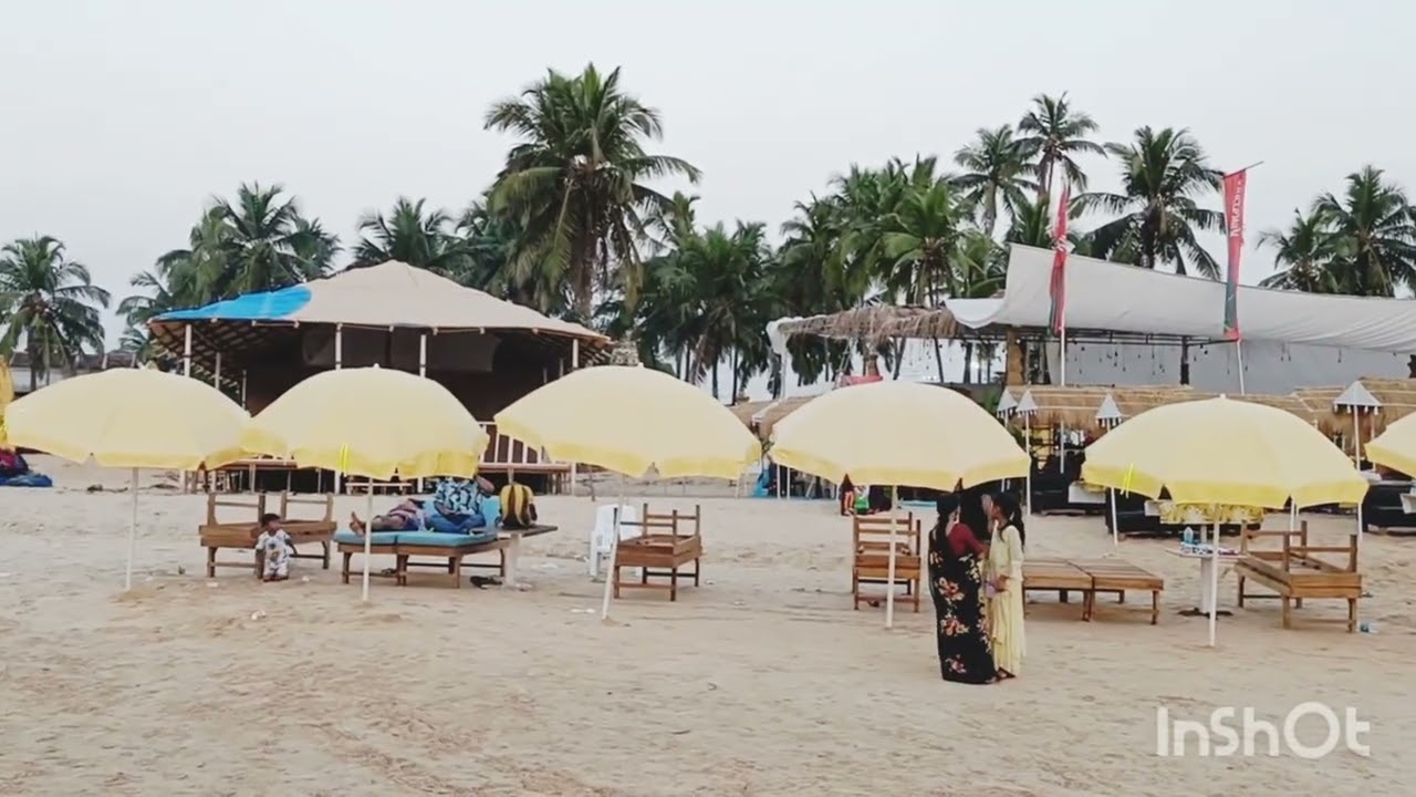 Baga Beach North Goa#travel #bagabeach #goabeach #northgoa #ytviral #goaparty #titoslane 