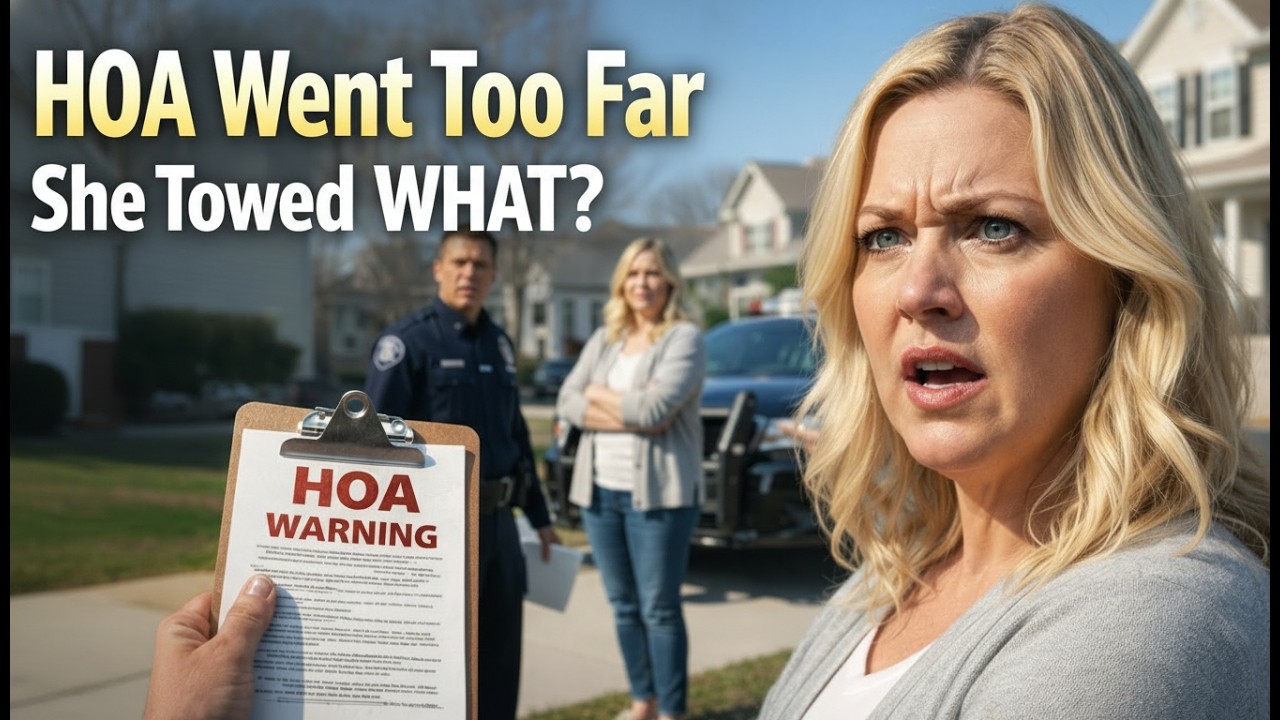 HOA Towed a Police Cruiser Over “Aesthetics” — She Didn’t Expect the Legal Fallout