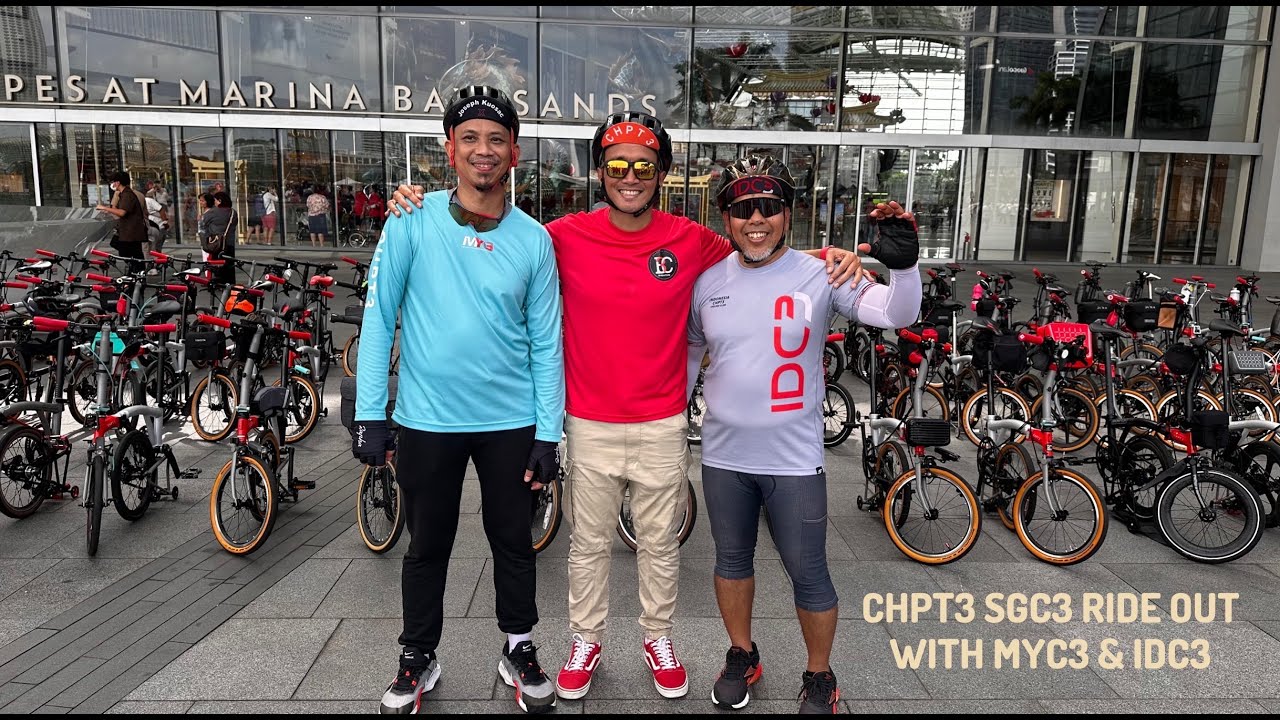 Singapore CHPT3 Brompton Cycling Club - CHPT3 Ride Out 24 Feb 2024