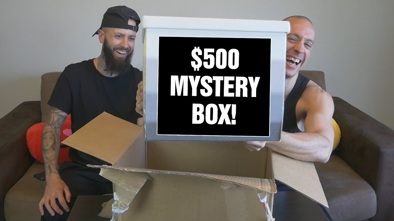 OPENING A $500 MYSTERY BOX | The Pun Guys