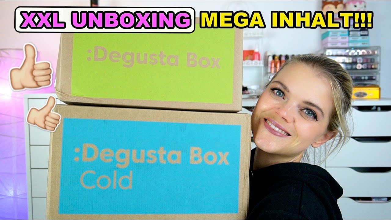 XXL UNBOXING | DEGUSTABOX + DEGUSTABOX COLD 😍