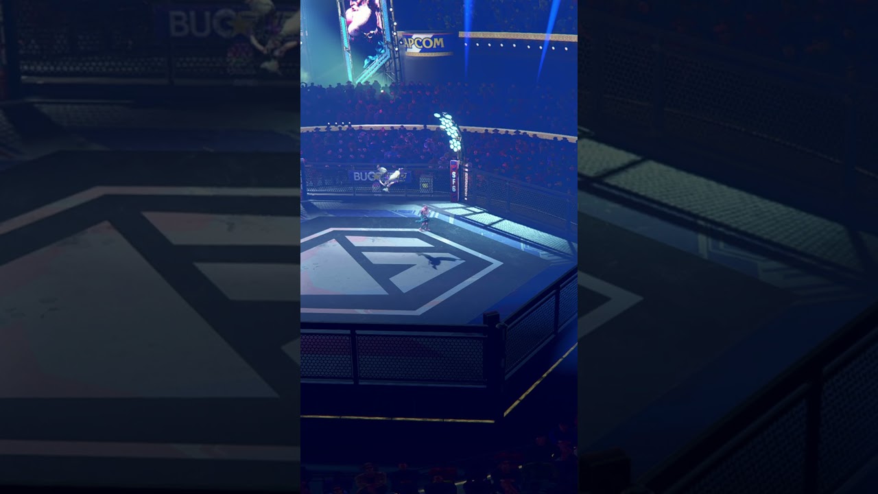 Alternative view of Punk's match at The Macho Ring stage 