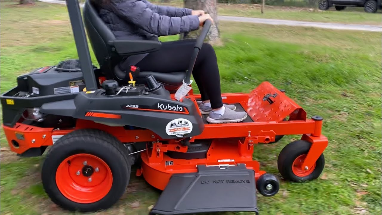 Kubota Zero Turn Mower Z232! NEW.