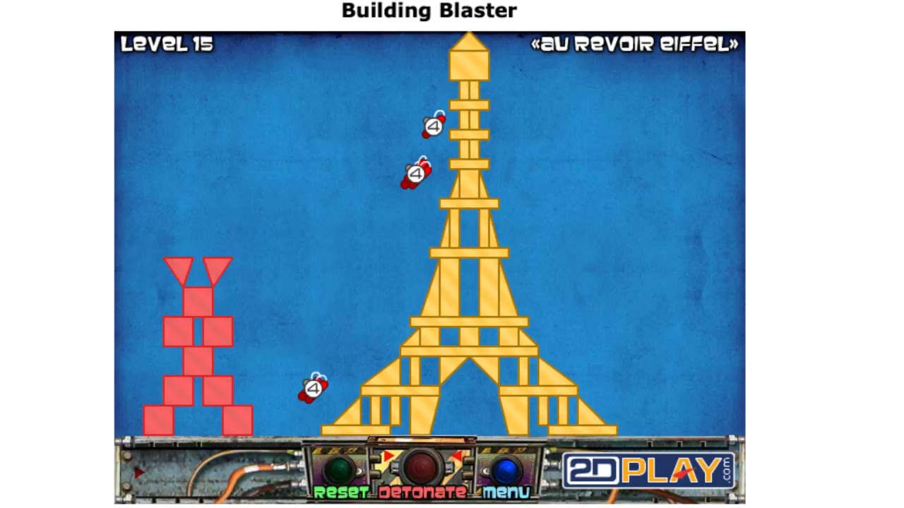 FLASH GAMES Live Stream Builder Blaster First Game PART.1