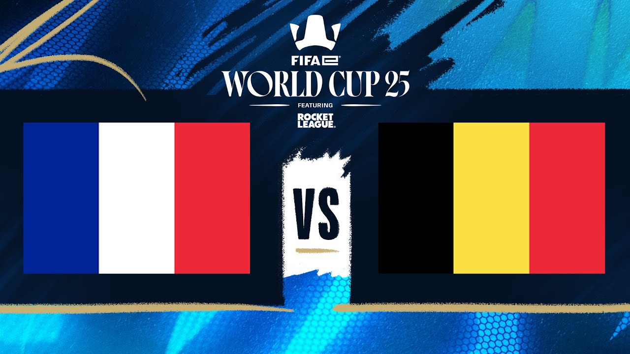 FRANCE vs BELGIQUE | GROUPE B (ALLER) - FIFAe 2025