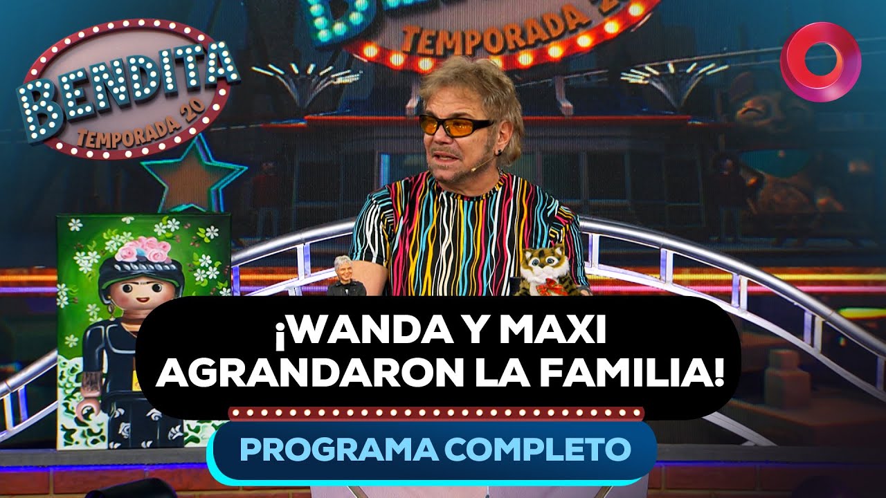&iexcl;Wanda y Maxi agrandaron la familia! | #Bendita Completo 19/11 - El nueve