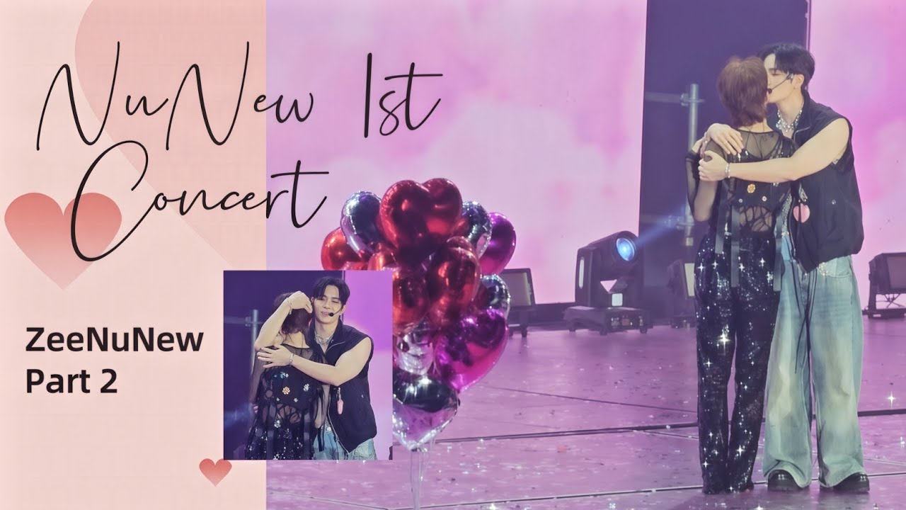 [ENG SUB] 'there's something I've wanted to do for a long time| NuNew 1st Concert | ZeeNuNew