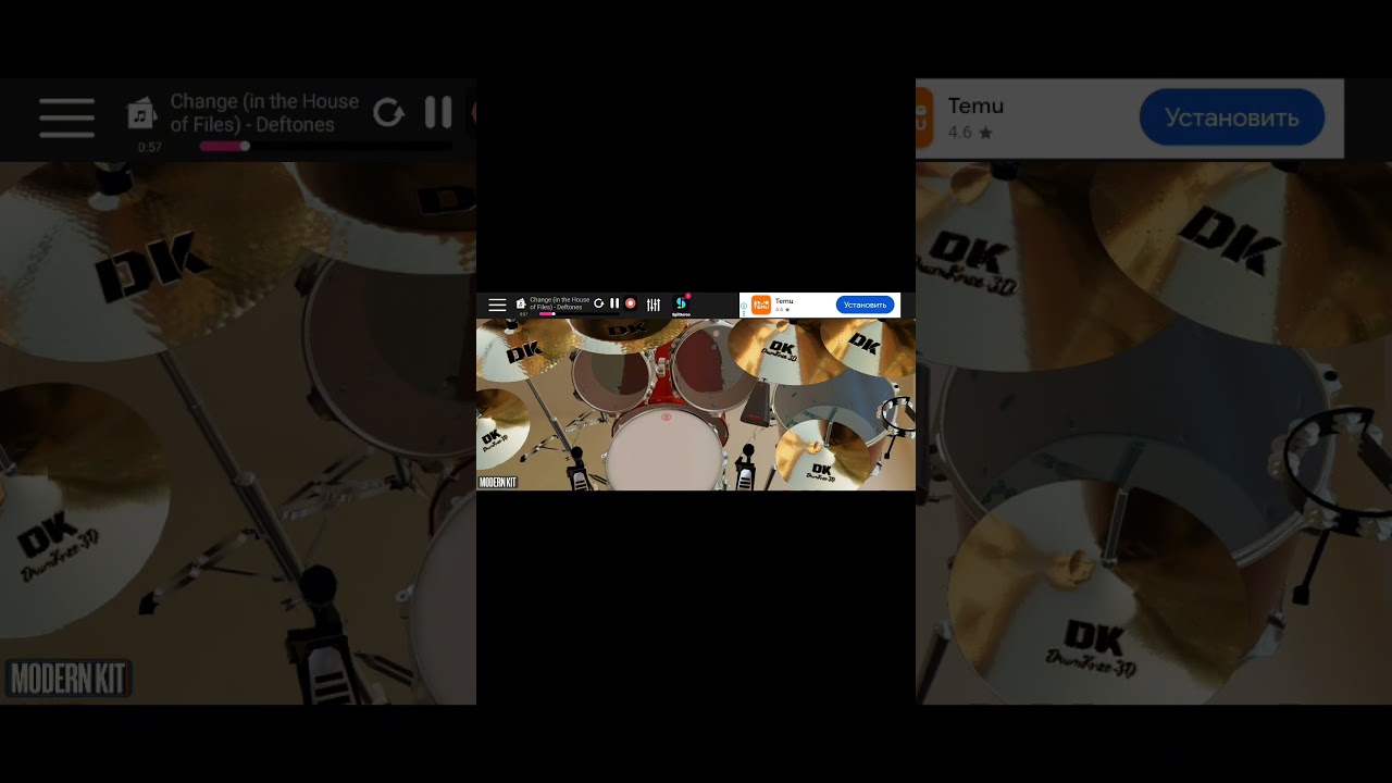 deftones - change playing on mobile #drumcover #drummer #drums #deftones #deftoneschange