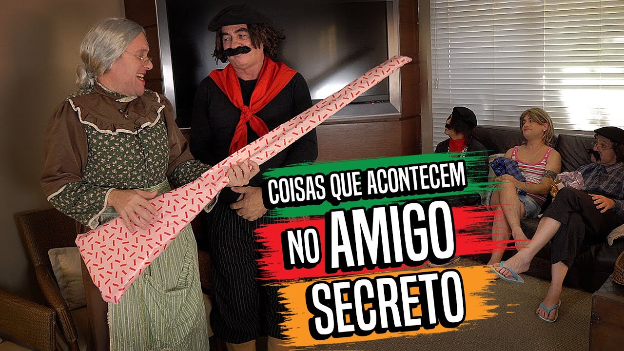 COISAS QUE ACONTECEM NO AMIGO SECRETO